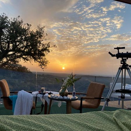 Eco-Lodge En La Reserva Privada Campanarios De Azaba - Proyecto De Conservacion Espeja Eksteriør billede
