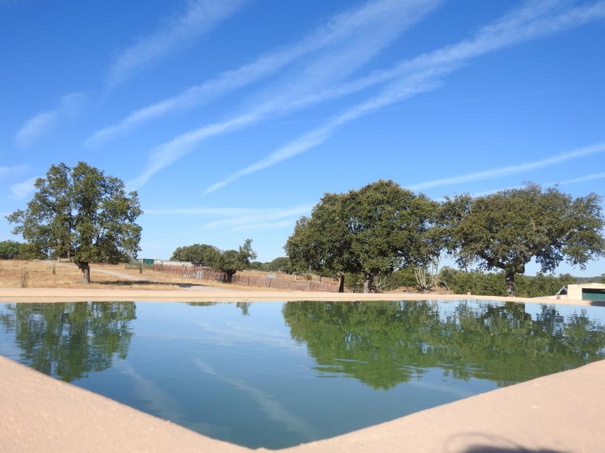 Eco-Lodge En La Reserva Privada Campanarios De Azaba - Proyecto De Conservacion Espeja Eksteriør billede
