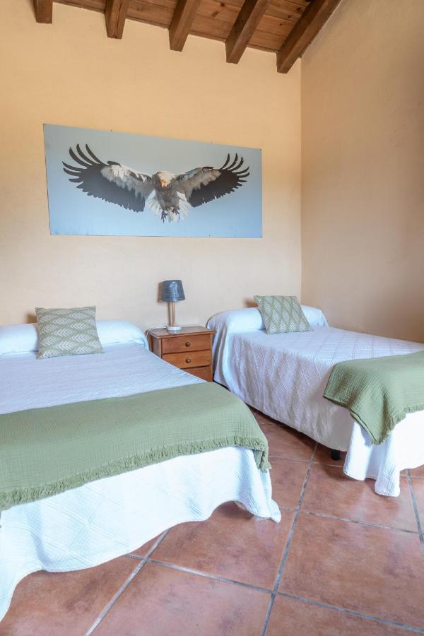 Eco-Lodge En La Reserva Privada Campanarios De Azaba - Proyecto De Conservacion Espeja Eksteriør billede